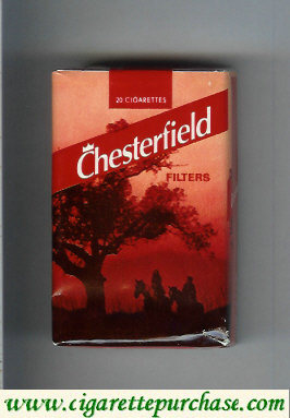 Chesterfield Filter cigarettes red